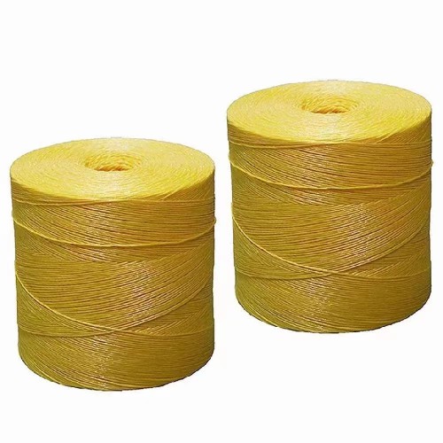 Heavy Duty Nylon Twine Roll – Strong Plastic Binding Rope (Yellow)