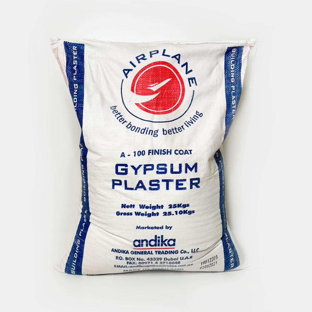 Gypsum Plaster – Premium Finish Coat (25KG) | Smooth Interior Wall & Ceiling Plaster
