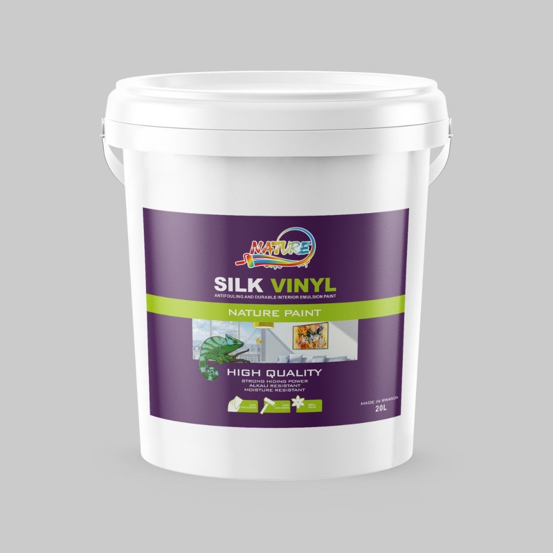 Nature Paint SILK VINLY 20L– High Quality Interior  Wall Paint for Long-Lasting Protection