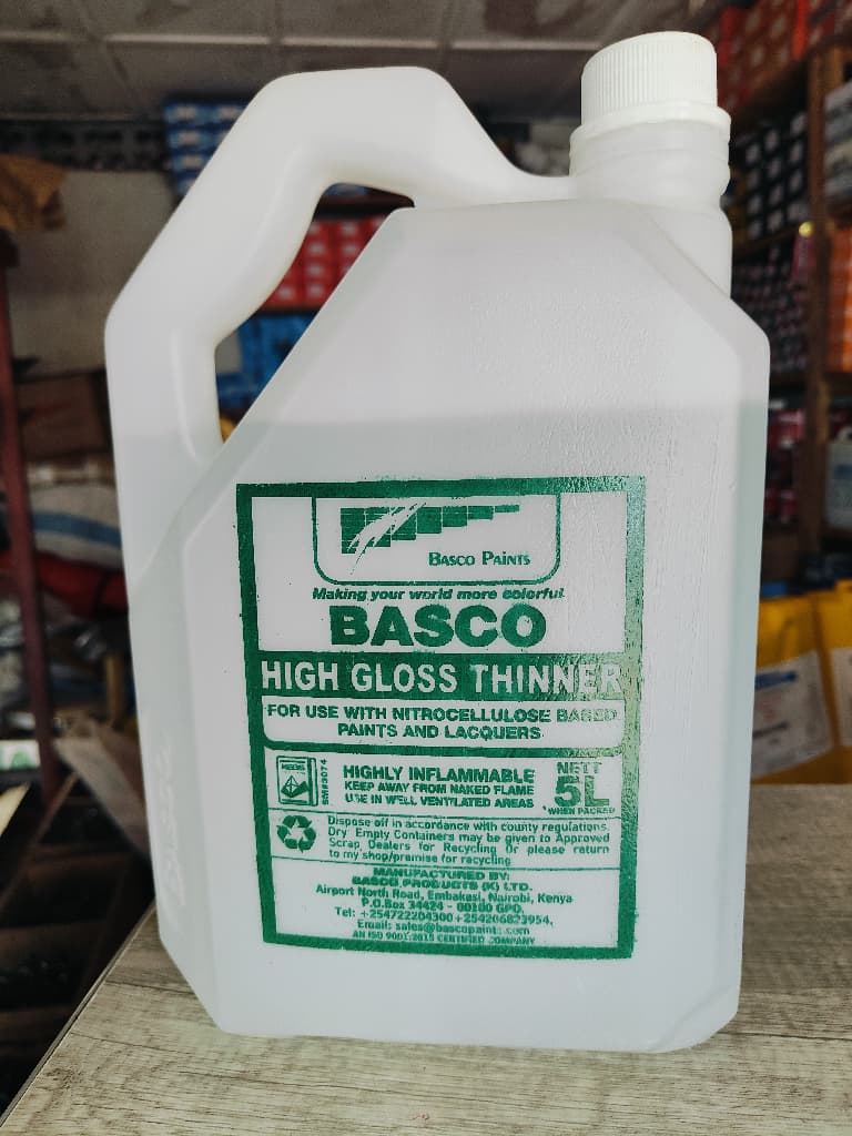 High Quality Thinner BASCO – 5 Liters