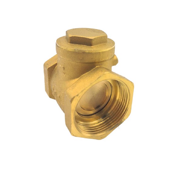 Brass Non-Return Valve (NRV) – One-Way Water Flow Pipe Fitting(Anti-Retour)3/4''
