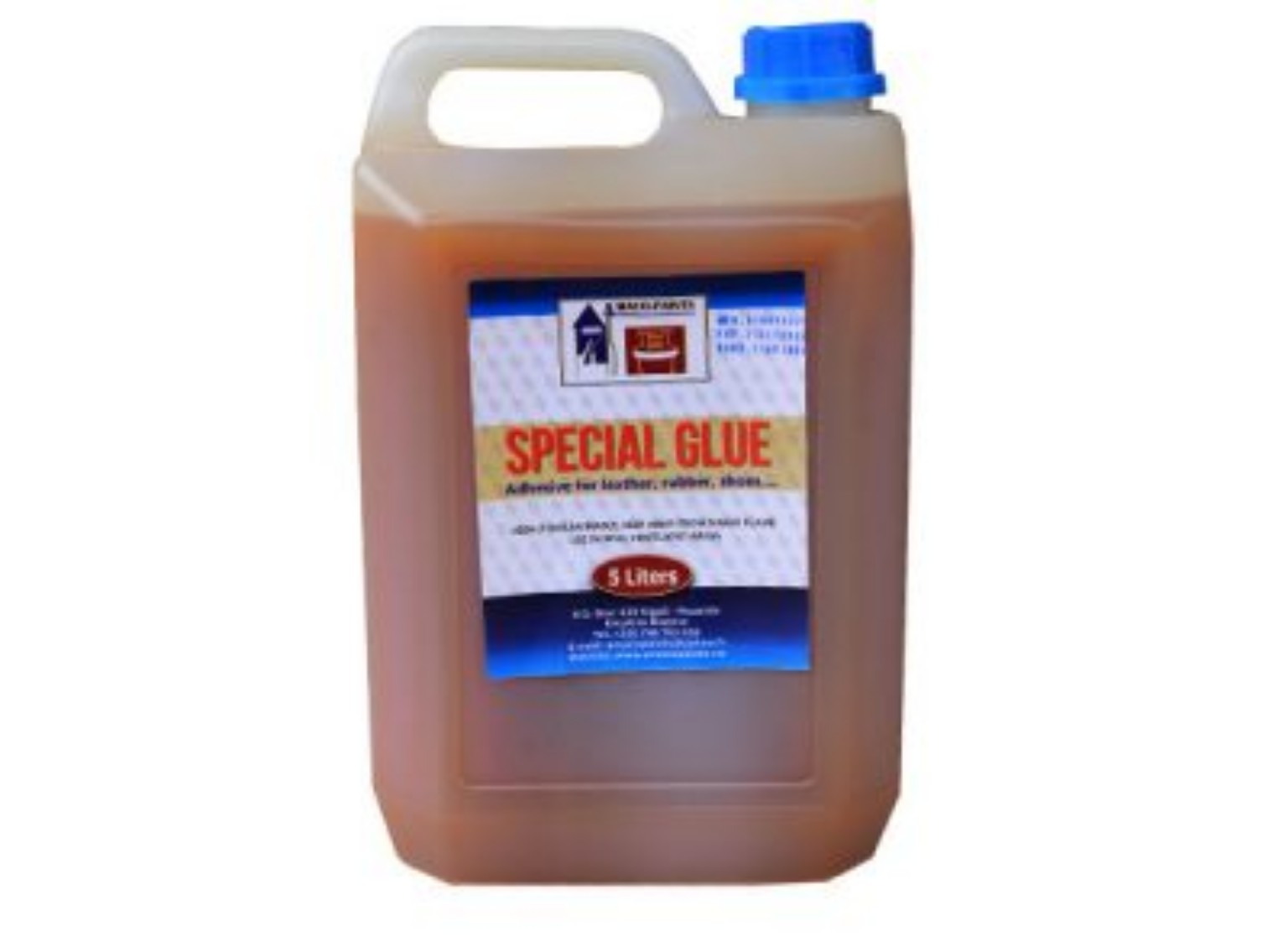 AMACO Special Glue – Industrial Grade Adhesive for Leather, Rubber, Shoes, and General Use (5 Liters)