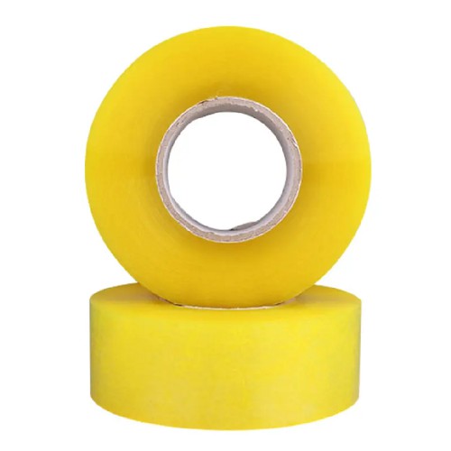 Yellow Packaging Tape – Strong Adhesive, 60 Microns (Made in China)