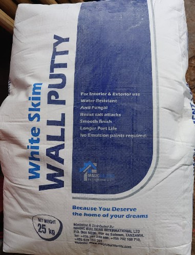 Gypsum Plaster(WALLPUTTY) – Premium Finish Coat (25KG) | Smooth Interior Wall & Ceiling Plaster