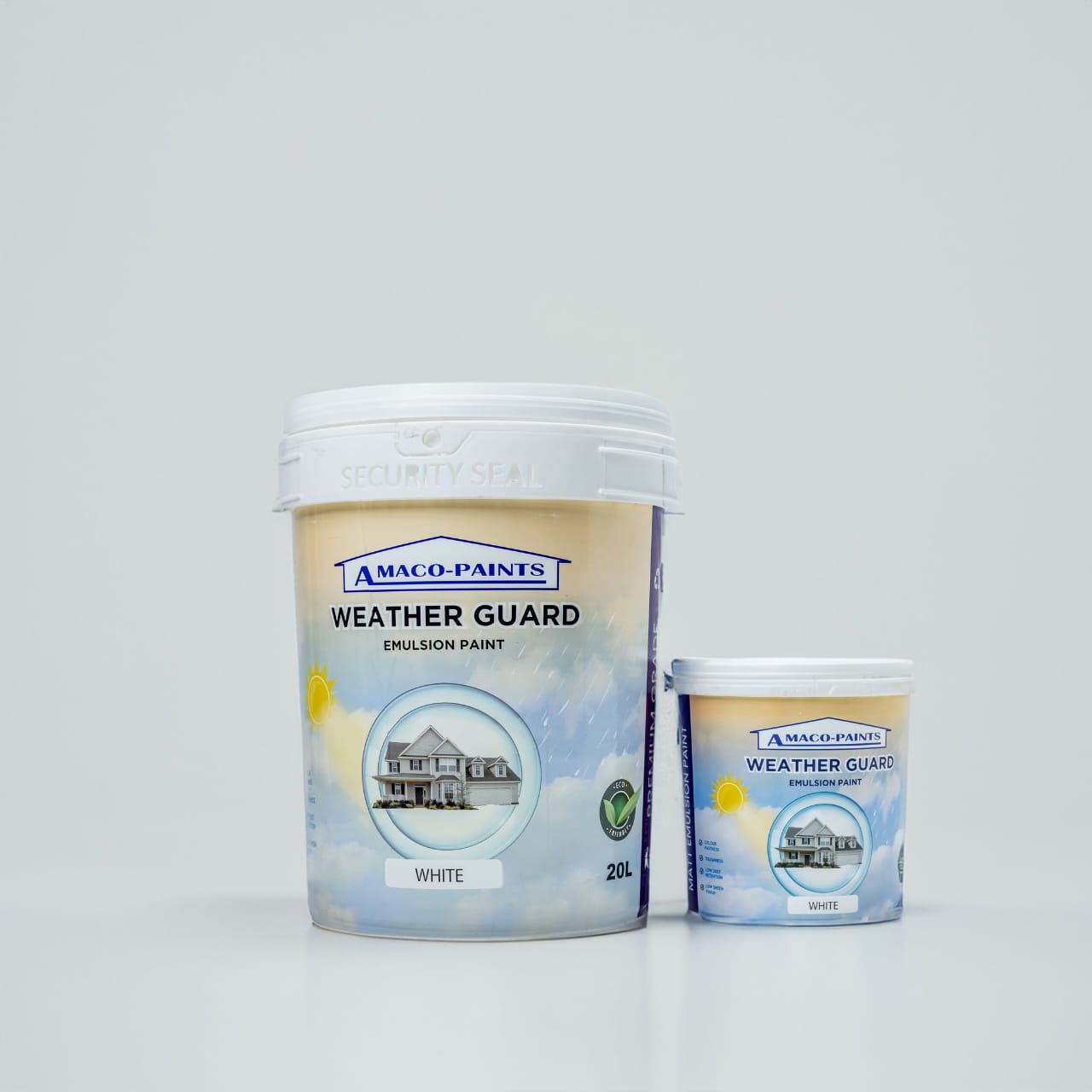 AMACO PAINT ORIGINAL Weather Guard 20L – Premium Exterior Wall Paint for Long-Lasting Protection 20L