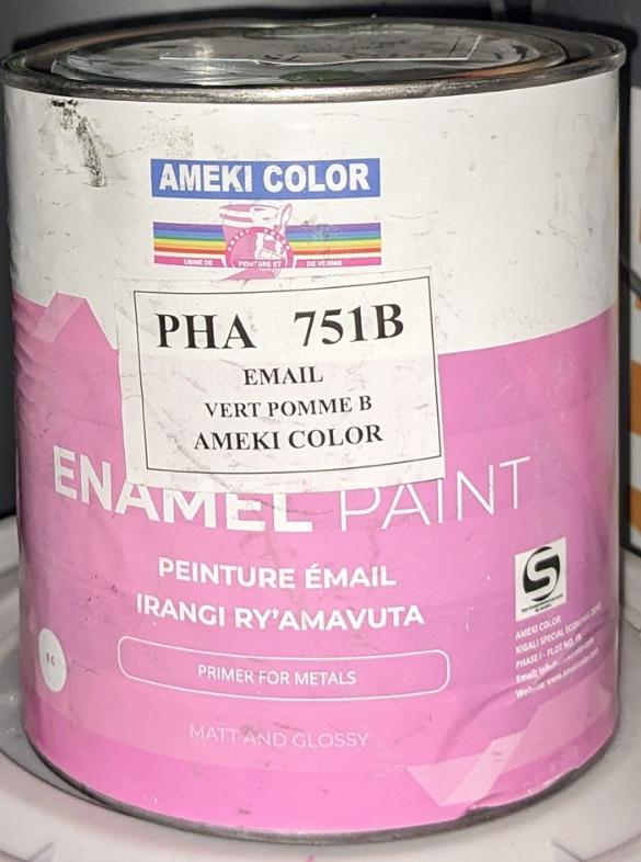 AMEKI COLOR EMAIL VERT POMME PAINT 4L